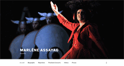 Desktop Screenshot of marleneassayag.com